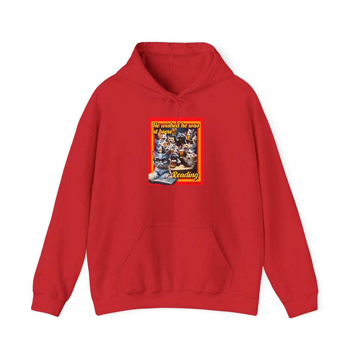 Cozy Reading Sweatshirt - Unisex Heavy Blend Hoodie for Book Lovers, Perfect Gift for Readers, Literary Apparel, Comfortable Lounge Wear