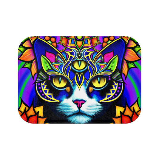 Colorful Cat Bath Mat – Vibrant Home Décor for Cat Lovers, Funky Bathroom Gift, Boho Style Rug, Pet Lover Accessory, Unique [...]
