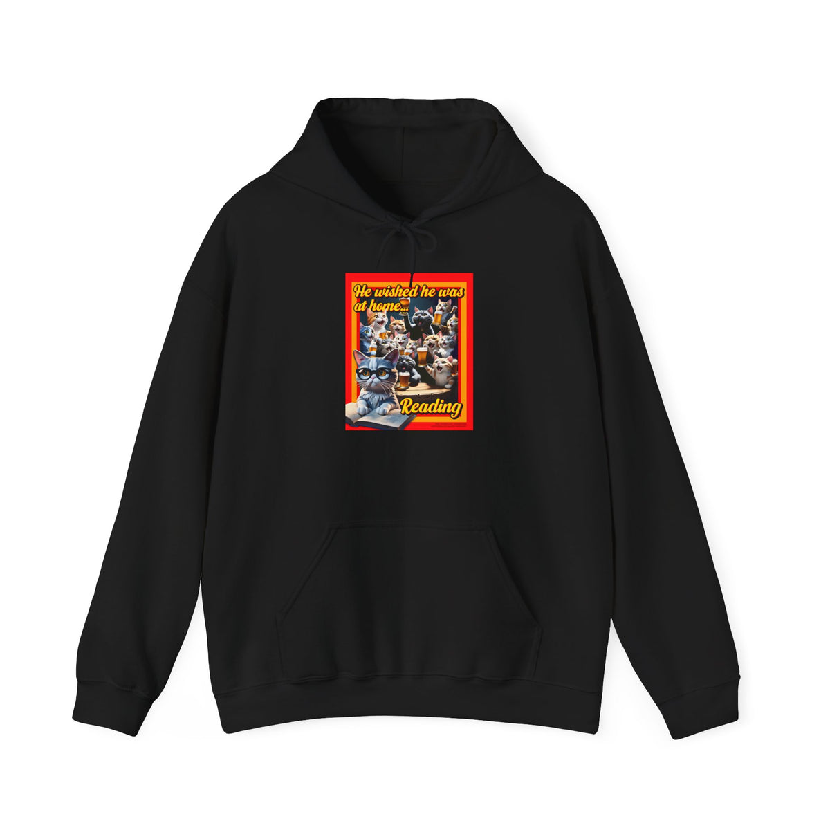 Cozy Reading Sweatshirt - Unisex Heavy Blend Hoodie for Book Lovers, Perfect Gift for Readers, Literary Apparel, Comfortable Lounge Wear