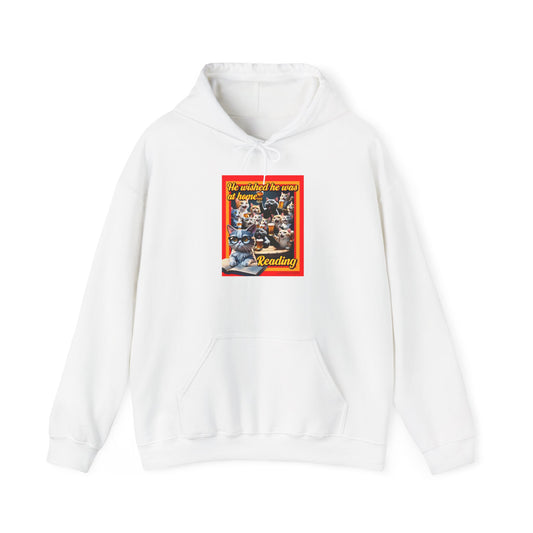 Cozy Reading Sweatshirt - Unisex Heavy Blend Hoodie for Book Lovers, Perfect Gift for Readers, Literary Apparel, Comfortable Lounge Wear
